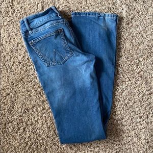 Wrangler boot cut jeans 1/2x34
